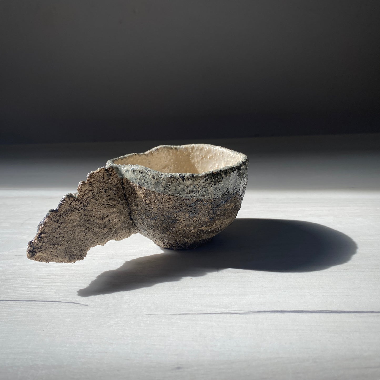 The first cup from the "GRAIN" collection. 2022 yr. Prototype. Serhiy Verbicki.