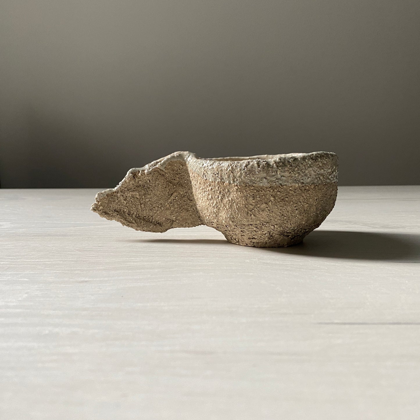 A representative cup from the “GRAIN” collection. 2022 yr. Serhiy Verbicki.