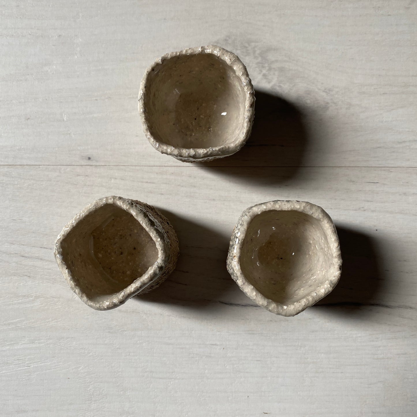 Сeramic shot glass. “GRAIN” collection. Serhiy Verbicki.