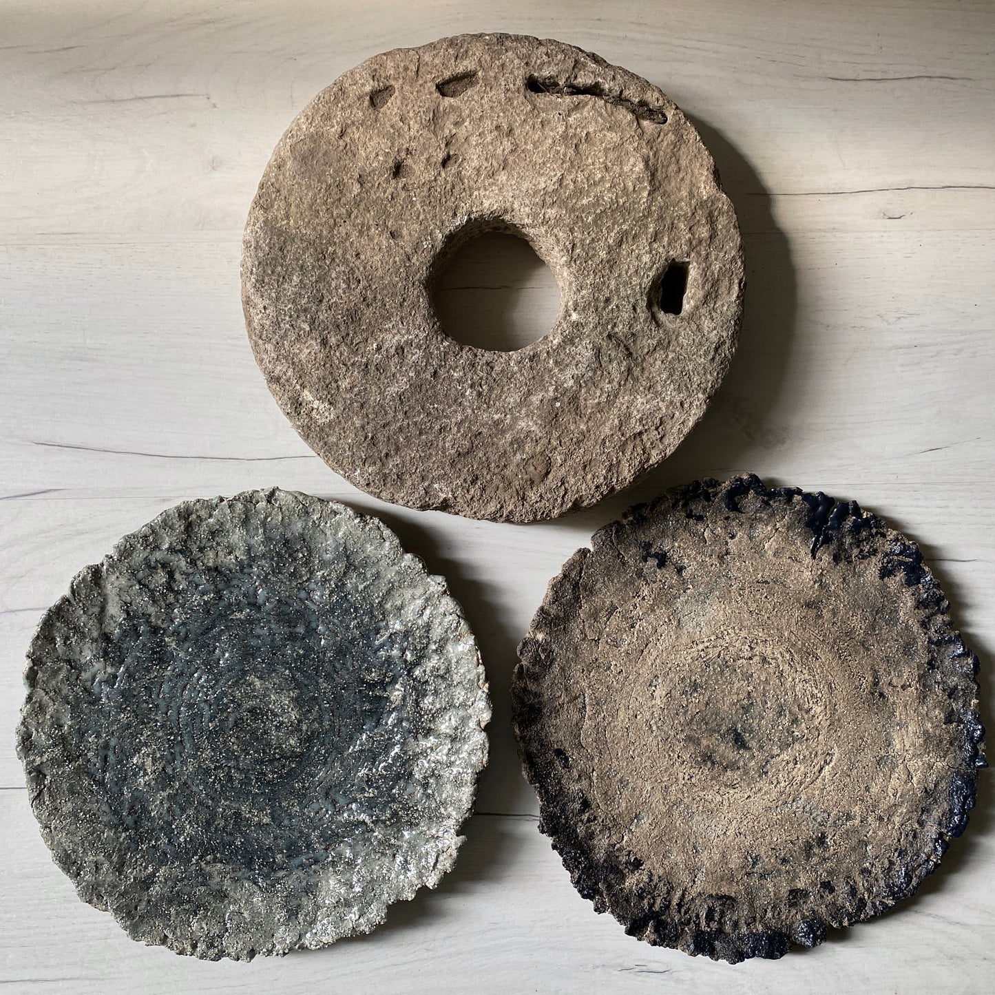 Millstone (1) 2023 yr. "GRAIN" collection. Serhiy Verbicki.