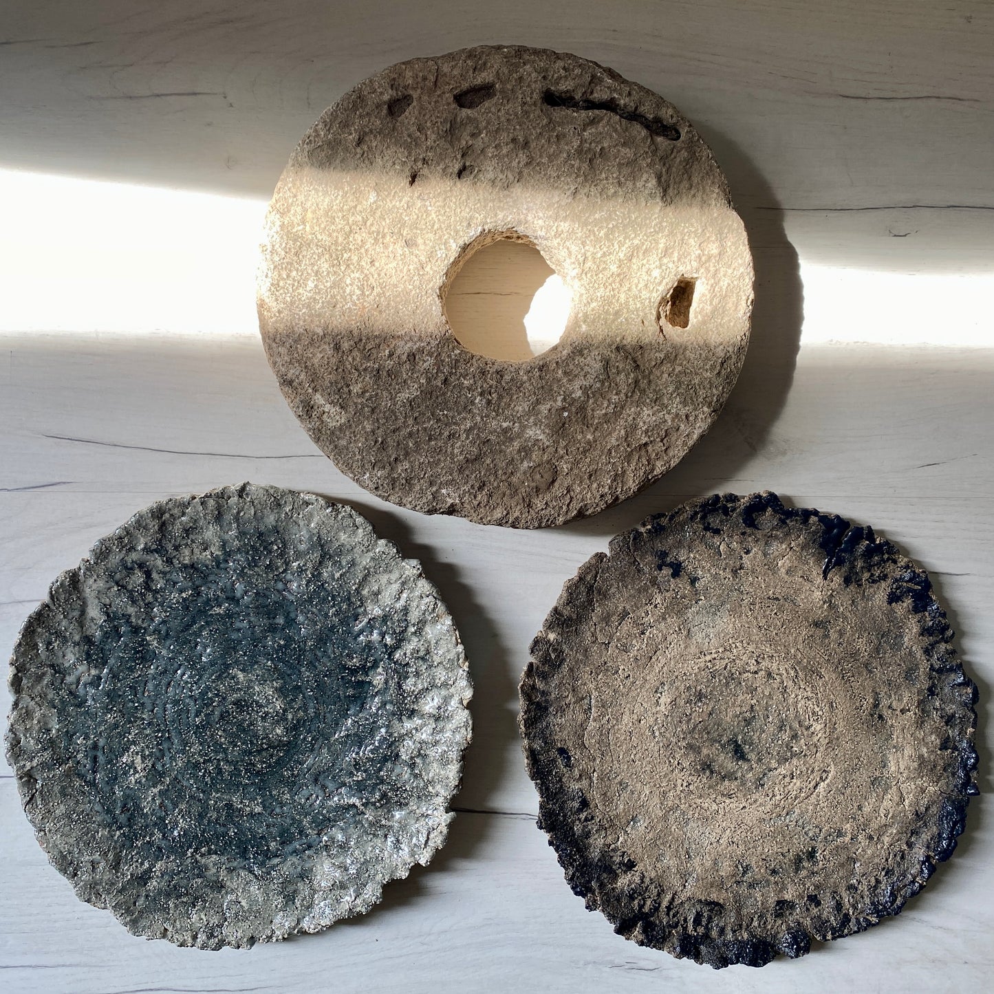 Millstone (2) 2023 yr. "GRAIN" collection. Serhiy Verbicki.