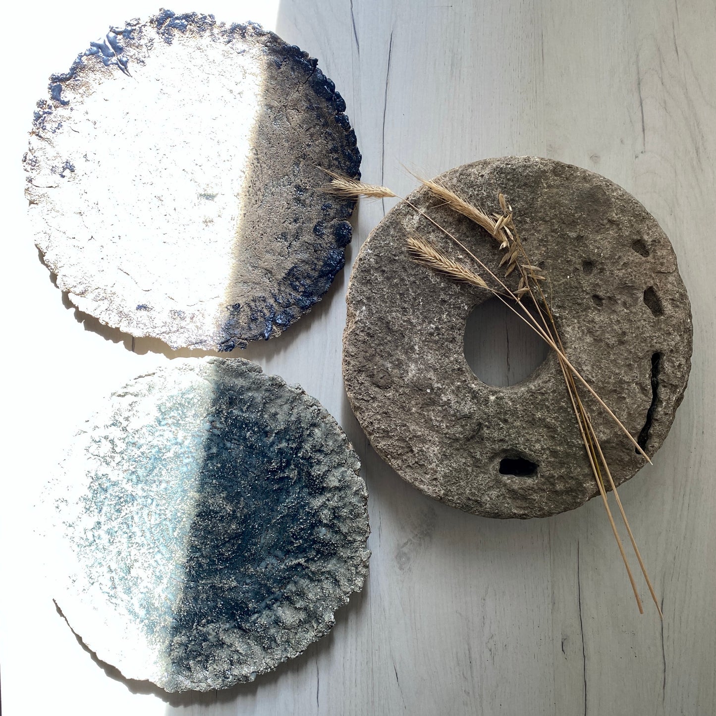 Millstone (2) 2023 yr. "GRAIN" collection. Serhiy Verbicki.