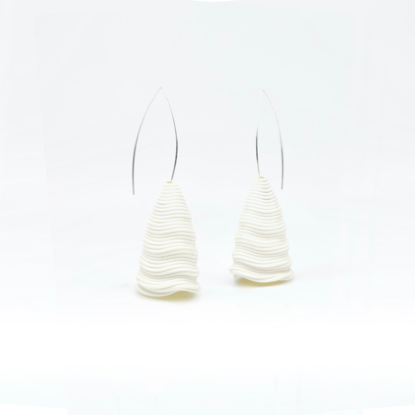 Buy Tornado Earring Pair | Limited Edition Porcelain & Silver