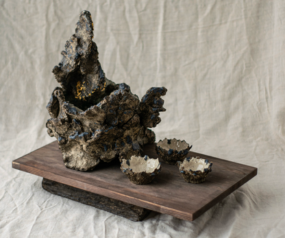 Ceramic Sculpture Set (4 Pieces)